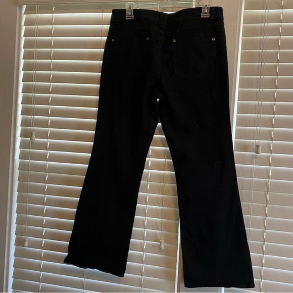 Black Harley Davidson jeans. 5 pocket. Zip button front. NEW condition. Size 10P